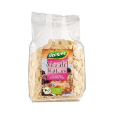 Migdale decojite si feliate bio, 100g, Dennree