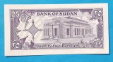 Bancnota veche Sudan 25 Piastres - UNC bancnota Necirculata SUPERBA