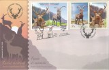 |Romania, LP 1957/2012, Emisiune comuna Romania-Spania, Fauna montana, FDC