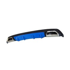 Difuzor/prelungire bara spate cu ornament de toba crom