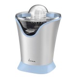 Storcator de citrice Fram FCP-R85BL, 85W, 2 conuri, filtru inox, capac antistropire, picioruse antialunecare, argintiu/albastru