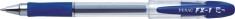 Pix cu gel Penac FX-1, 0.7mm, rubber grip, con metalic, corp foto
