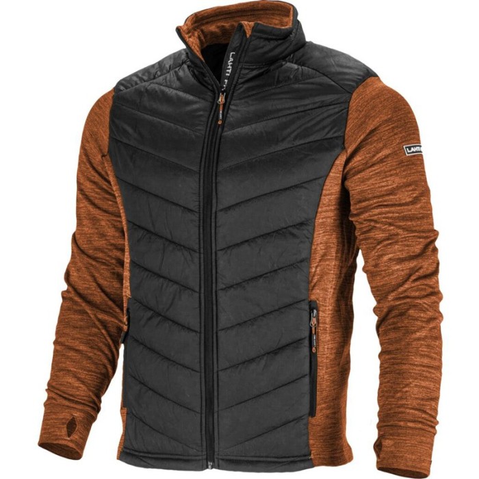 JACHETA CU IMPRIMEU SI MATLASARE / MARO-NEGRU - XL