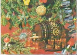 Bnk cp Romania - felicitare sarbatori iarna - circulata - marca fixa - cod 0360/79