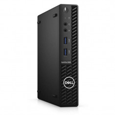 Sistem desktop Dell OptiPlex 3080 MFF Intel Core i5-10500T 8GB DDR4 256GB SSD WiFi AC Windows 10 Home Black foto