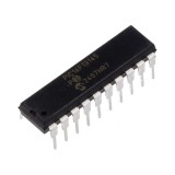 Microcontroler PIC 32MHz EUSART GPIO I2C ICSP SPI THT