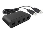 Steelplay GameCube Controllers Adapter pentru Nintendo Switch , 4 porturi , compatibilitate extinsa , 24 luni garantie