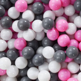 Gossi bile de joaca pentru piscina bebelusi, colorate, 500 buc.
