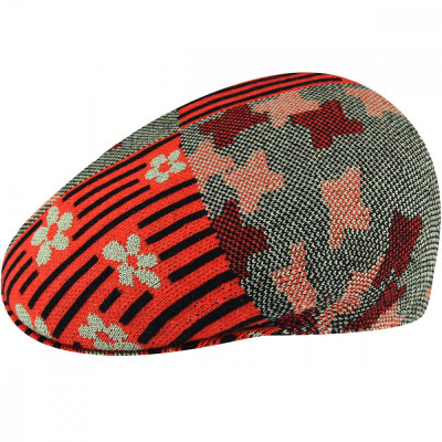 Sapca-Basca Kangol Nature Flip 504 Rosu (Masuri: M) - Cod 9734543648769 foto