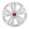 Set 4 Capace Roti Terra Gri R16, pentru Suzuki