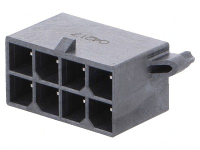 Soclu cablu-placă Mega-Fit 5,7mm 8 pini foto
