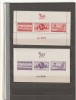 ROMANIA1944 LP 159 LP 161 ASISTENTA PTT COLITE + SUPRATIPAR MNH NESTAMPILATE, Nestampilat