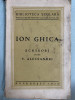 ION GHICA - SCRISORI CATRE V. ALECSANDRI, 1934 biblioteca scolara
