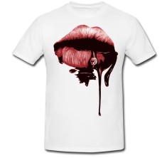 Tricou &amp;quot; Buze cu ciocolata &amp;quot; foto