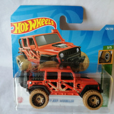 bnk jc Hot Wheels '17 Jeep Wrangler - 2022 Mud Studs 126/250 TH