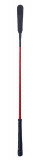Cumpara ieftin Cravasa Din Piele, Negru + Rosu, 66 cm