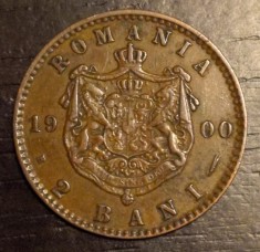 Moneda Romania - 2 Bani 1900 foto