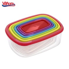SET 7 CASEROLE DREPTUNGHIULARE HAPPY, VANORA HOME foto