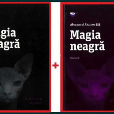 MAGIA NEAGRA Abraxas volume 1+2 carte de vraji - Rara -