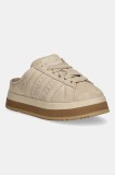 adidas Originals sneakers din piele &icirc;ntoarsă Campus0s culoarea bej, JR3732