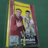 Cumpara ieftin CASETA MANELE COSTI &amp;LIVIU GUTA VOI ROMANI DIN LUMEA-NTREAGA RARA!!ORIGINALA, Populara
