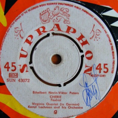 Disc Vinil 7# Virginia Quartet - Supraphon foto