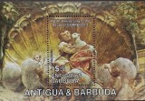 BC239, Antigua&amp;Barbuda 1984, colita picturi Corregio