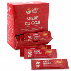 Cutie plicuri cu miere - Miere cu Goji | Daily Goji