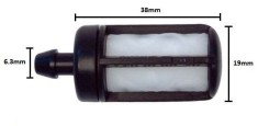 Filtru benzina stihl - 6.3mm - foto