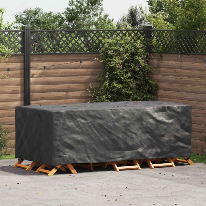 vidaXL Husă pentru mobilă Simplu Negru 220 x 110 x 70 cm 420D 4105784