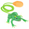 Jucărie atemporală Tullo Jumping frog 108