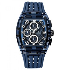 Ceas barbatesc de mana Naviforce Quartz Analog Stil Militar Army Casual Fashion Albastru foto
