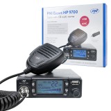 Statie radio CB PNI Escort HP 9700 USB, ANC, ASQ, alimentare 12V / 24V, functie PA, mufa de bricheta inclusa