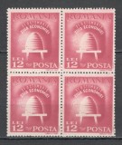 Romania.1947 Ziua economiei bloc 4 XR.178