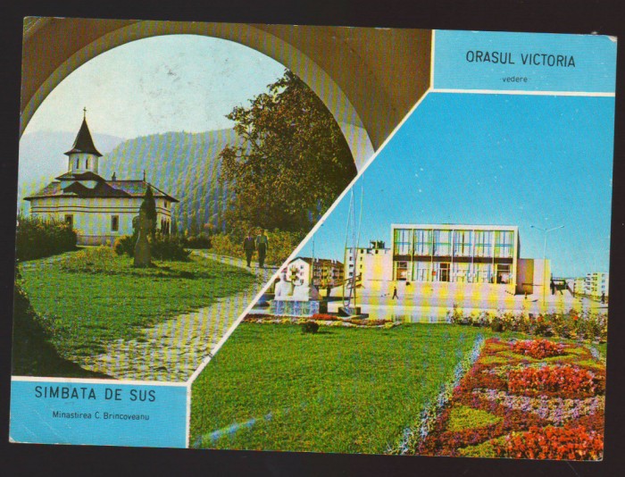 CPIB 22265 - CARTE POSTALA - SAMBATA DE SUS, ORASUL VICTORIA