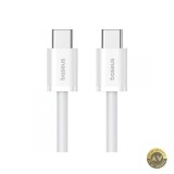 Cablu Date si Incarcare USB-C - USB-C Baseus Superior Series 2 100W 2m Alb P10365200211-04