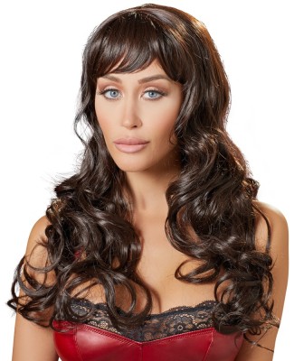 Peruca Long Dark Brown foto