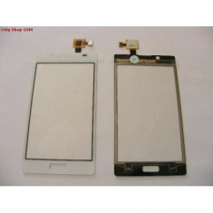 Geam cu Touchscreen LG Optimus L7 P700 Alb Orig China foto