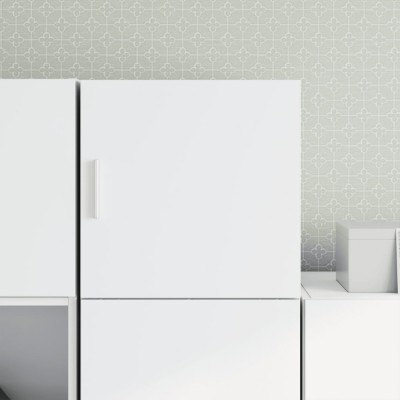 vidaXL Dulap de perete, alb, 40x42,5x40 cm, lemn prelucrat 846096 foto