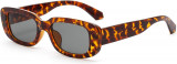 Ochelari de soare Rtangle pentru femei Moda anilor 90 Retro Wide Square Eyewear, Oem