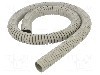 Tub protectie cablu, PVC, diametru interior 25mm, gri, PARTEX - SP-25100KN8