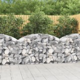 Cumpara ieftin Coș gabion arcuit, 150x50x80/100 cm, fier galvanizat