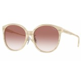Ochelari de Soare Dama Vogue VO5509SF-30708D Bej Roz, Lentile 57mm, Protectie UV400