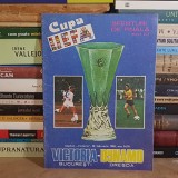 FOTBAL CUPA UEFA , SFERTURI DE FINALA : VICTORIA BUCURESTI - DINAMO DRESDA , 28 FEBRUARIE 1989