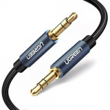 Cablu Audio 3.5 mm la 3.5 mm UGREEN AV122, TRS - TRS, 3 m, Albastru