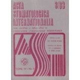 ACTA Stomatologica Internationalia 3/1983