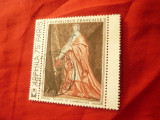 Timbru Franta 1974 - Pictura - Cardinalul Richelieu, stampilat