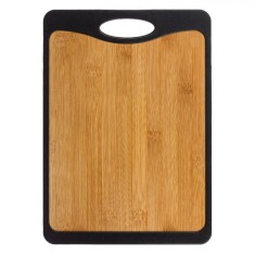 Tocator Bucătărie, 35x25 cm, Plastic și Bambus, Maner Integrat