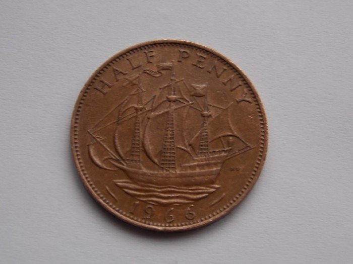 HALF PENNY 1966 GBR