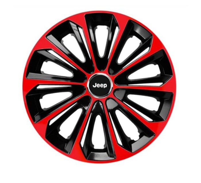 Set 4 capace roti Extra Strong Red R16 pentru gama auto Jeep
